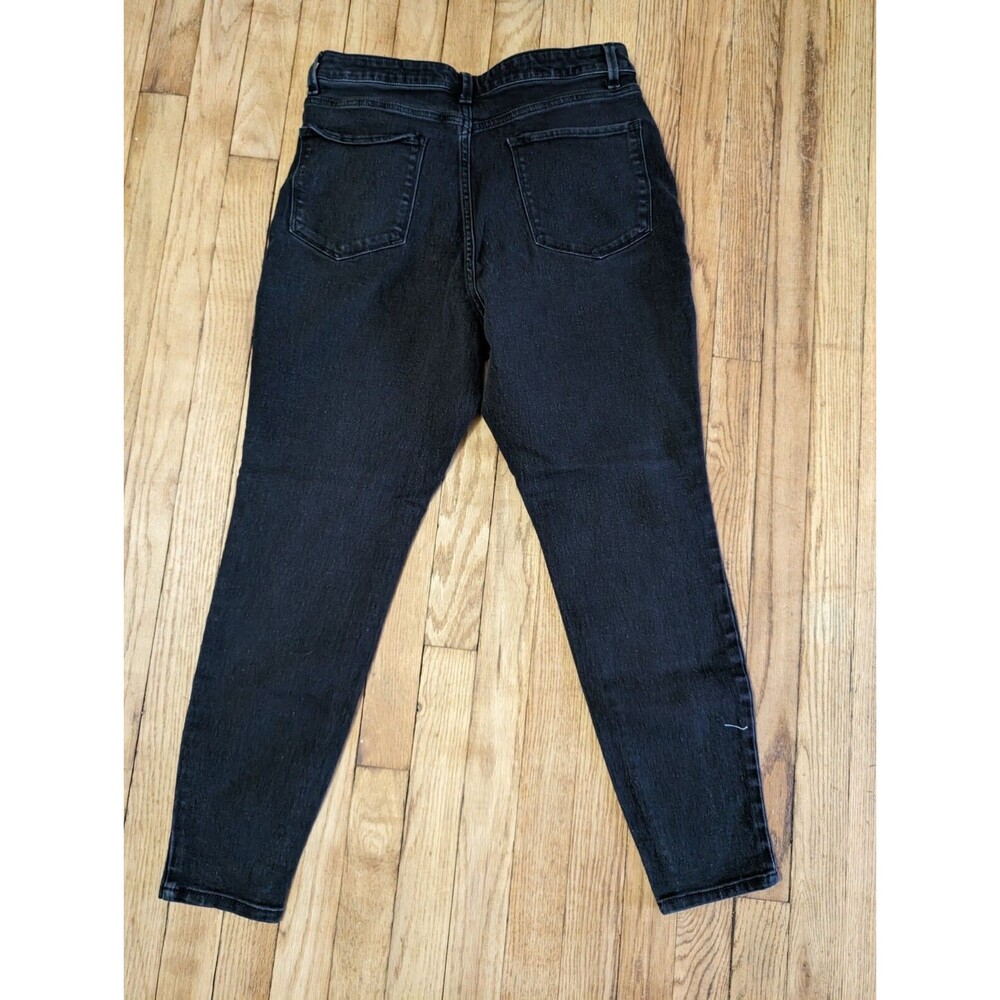 No Boundaries Juniors Jeans Black Denim Straight Leg Pants Size 15 - Picture 11 of 13